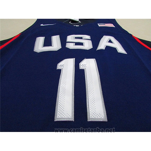 Camiseta USA 2016 Klay Thompson #11 Azul
